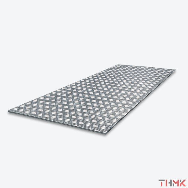 Лист алюминиевый рифленый 2х1200х3000 мм квинтет